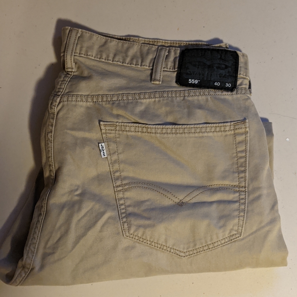 Mens Levi's 559 pants - 40x30